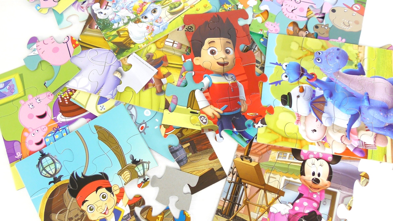 We collect lot of different puzzles!