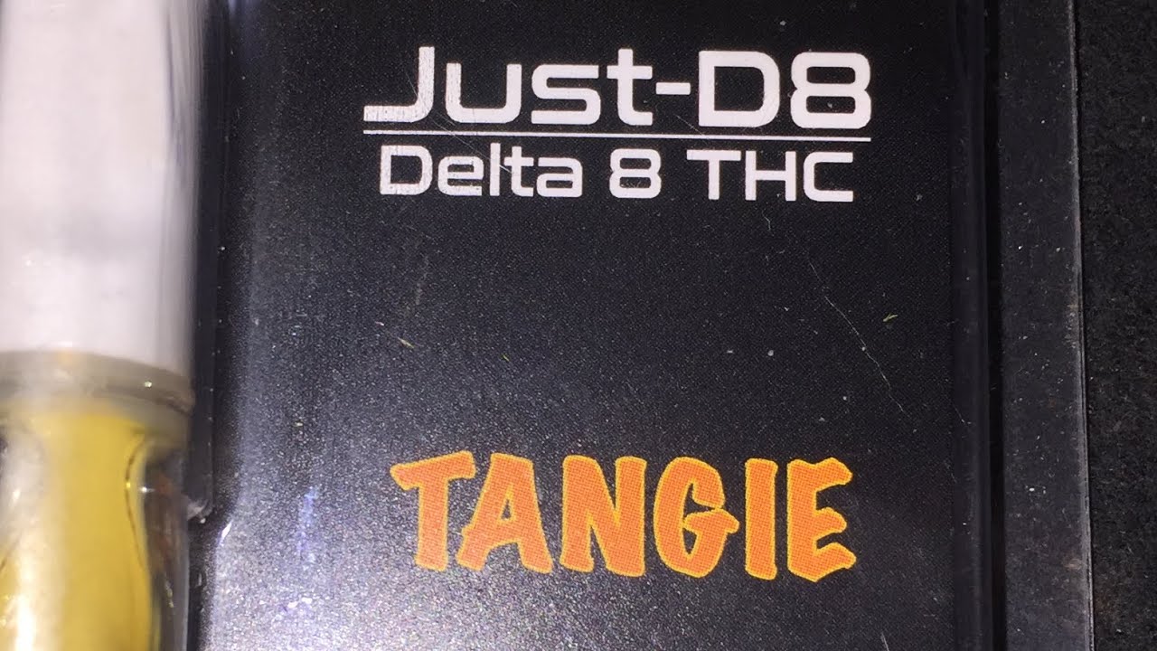 Just-D8 Tangie BDT Delta 8 Vape Cart Review Tangies Really Tasty 🍊💨
