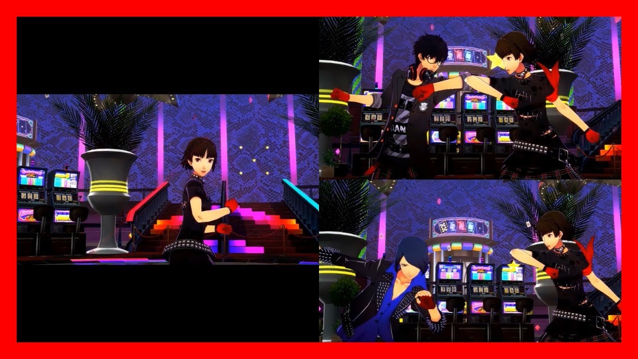 Persona 5: Dancing Star Night (JP) - The Whims of Fate (Remix) [Video w/ All Partners]
