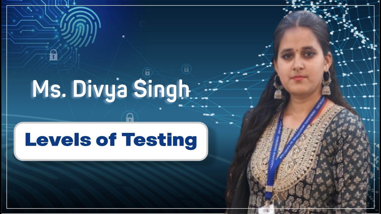 Levels of Testing By Ms. Divya Singh