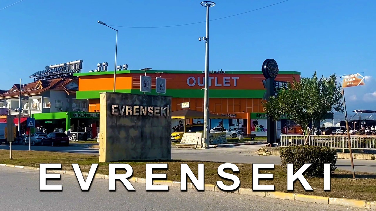 So sieht es HEUTE in SIDE EVRENSEKI. Türkei im Winter  #türkei #side #antalya