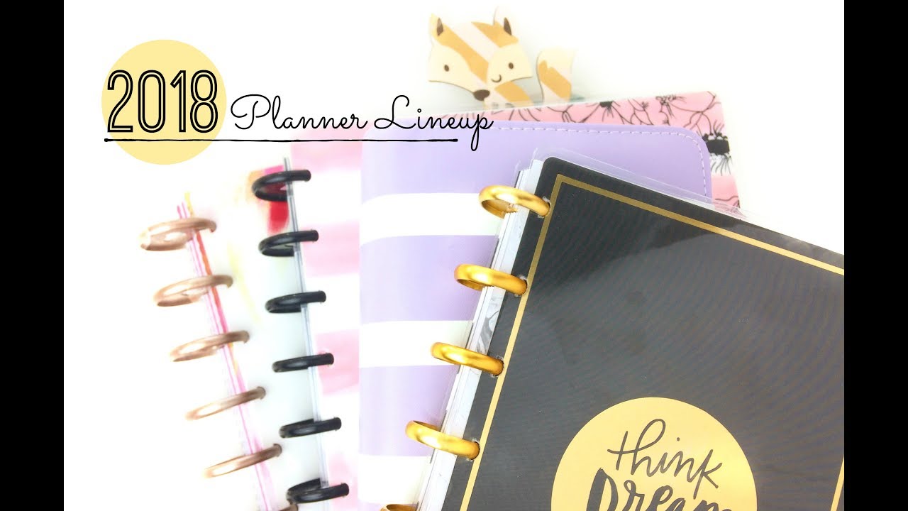 2018 Planners: Setup and Flip Through | Happy Planner and Color Crush