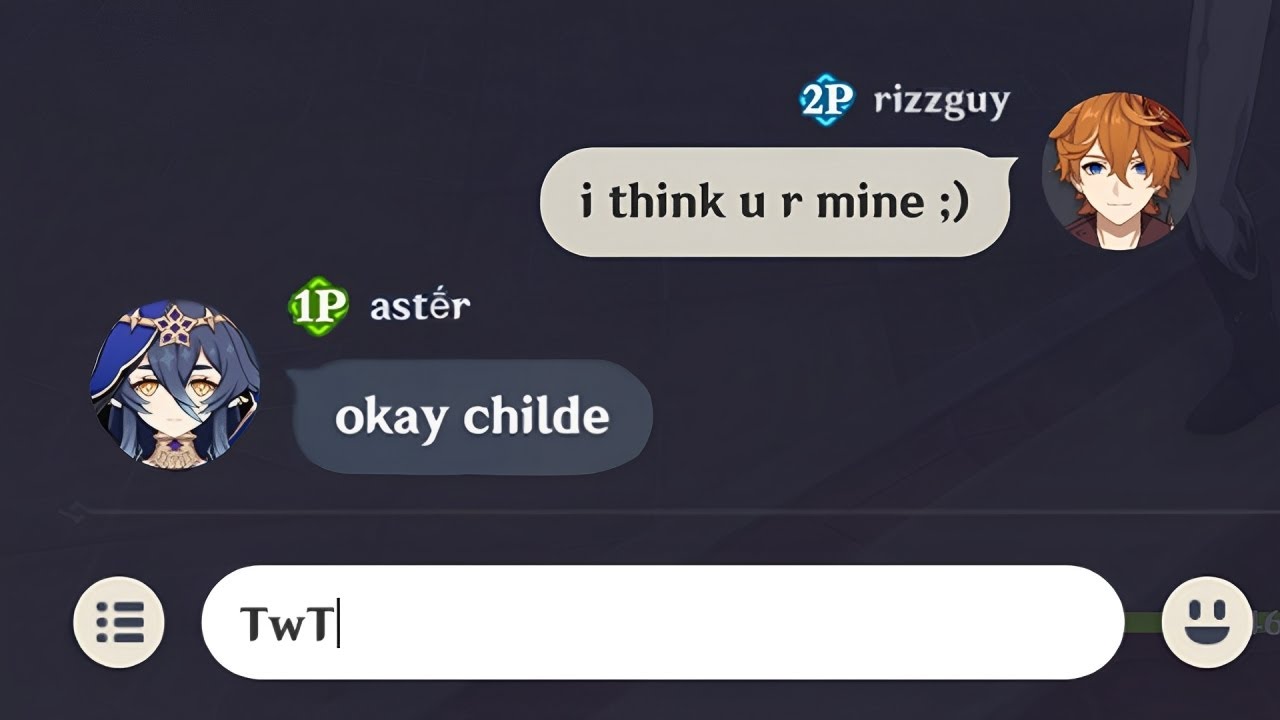WHEN YOU'RE A CHILDE MAIN...