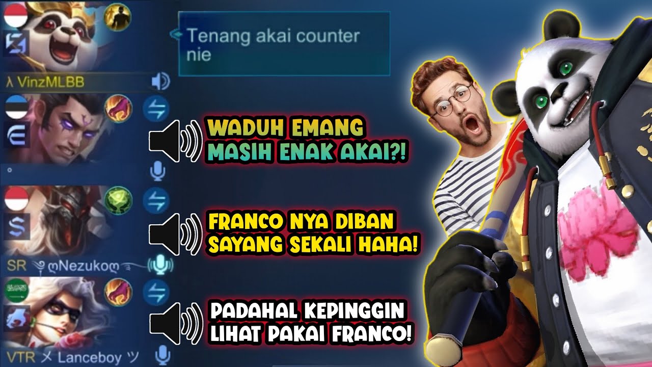 REACTION PUBLIC KETIKA GUA PAKAI HERO AKAI DISAAT HERO FRANCO DIBANNED SAMA MUSUH AUTO MURKA!