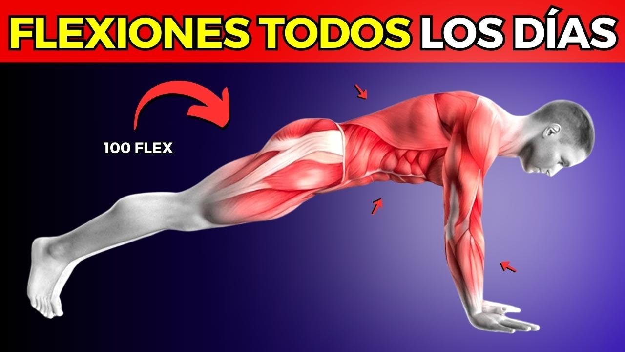 🔥 Qué le Ocurre a tu CUERPO Cuando Haces 100 Flexiones Diarias