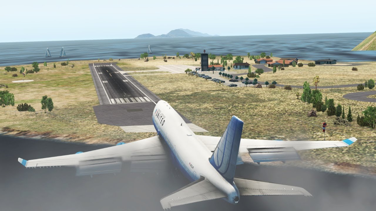 Big Planes at World's Shortest Runway [XP11]