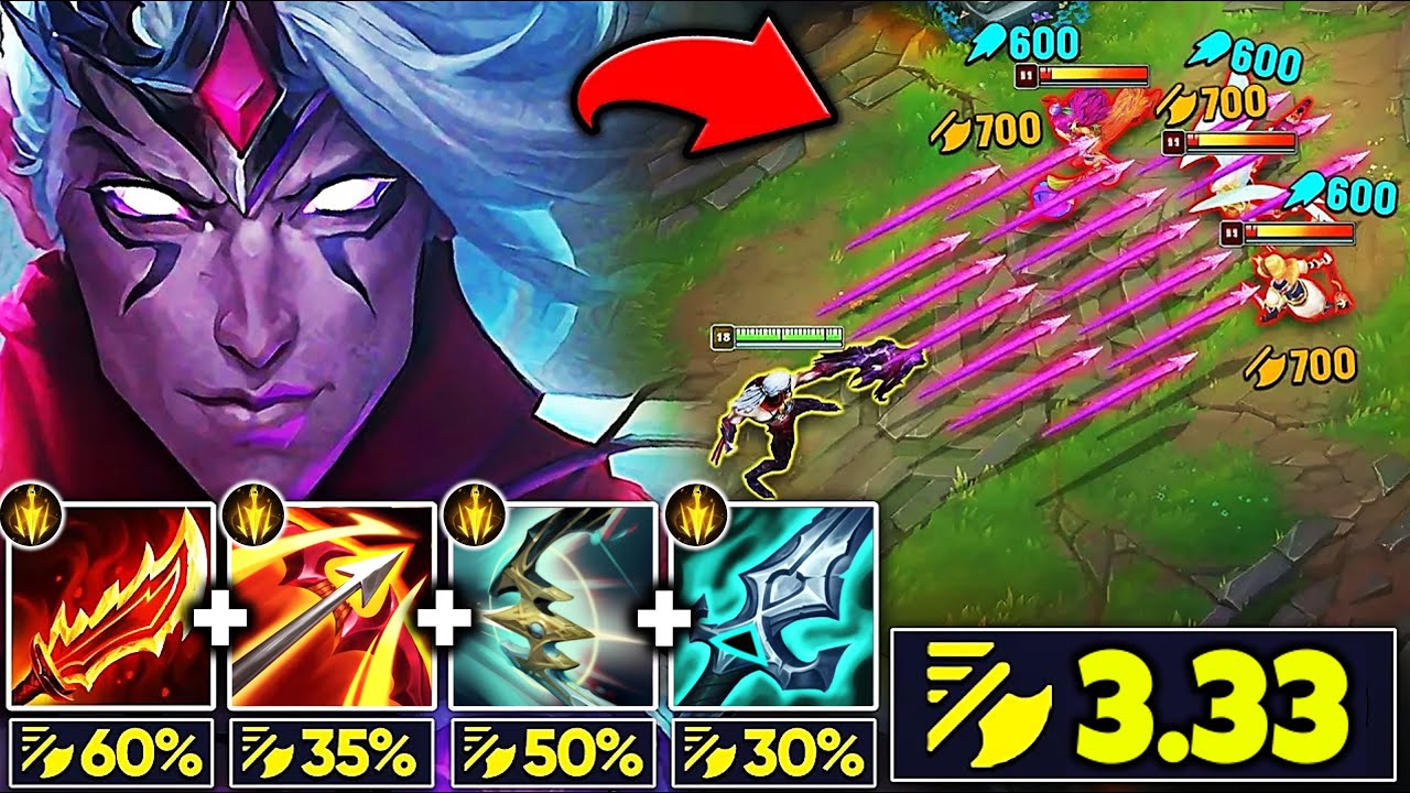I BROKE THE VARUS ATTACK SPEED RECORD! (3.33 ARROWS PER SECOND, PENTAKILL)