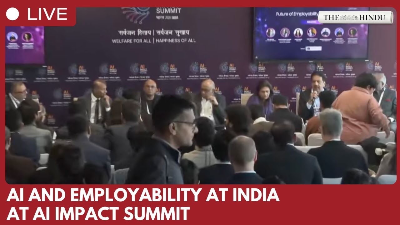 India AI Impact Summit 2026: Conversation on employability & AI