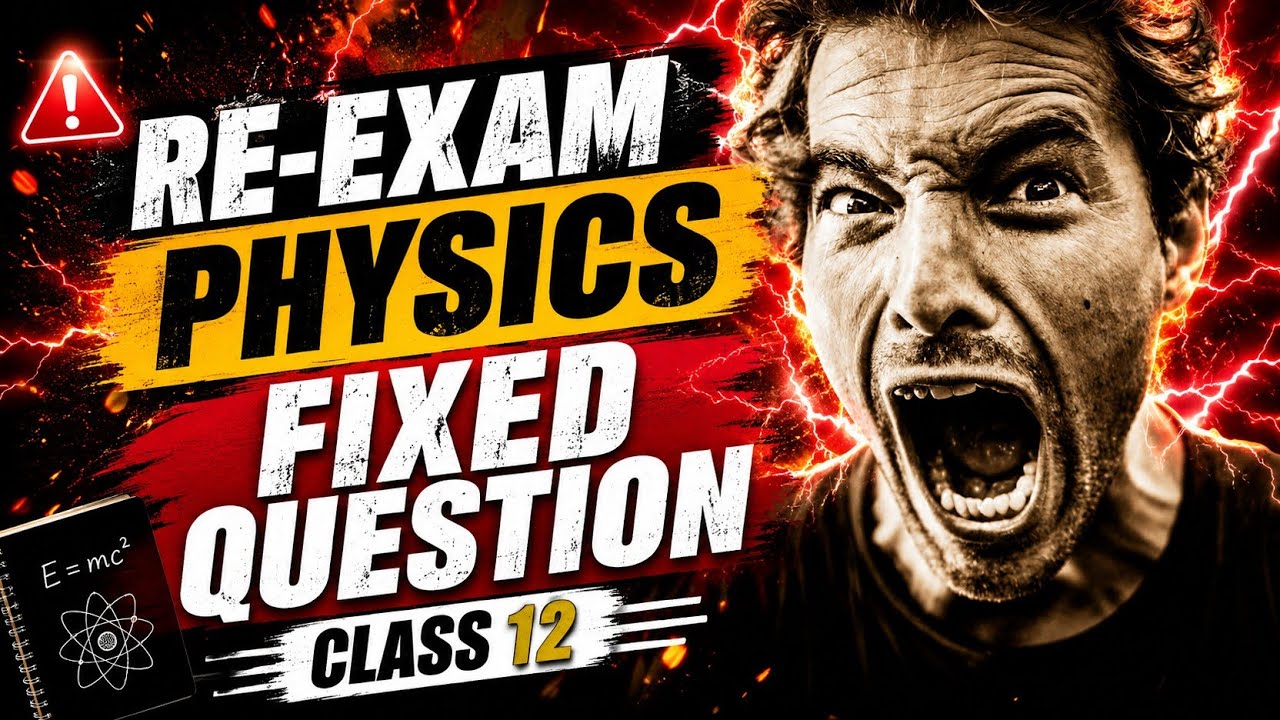 🔥 Physics Re-Exam Fixed Questions 2083 |  Last Minute preparation class12