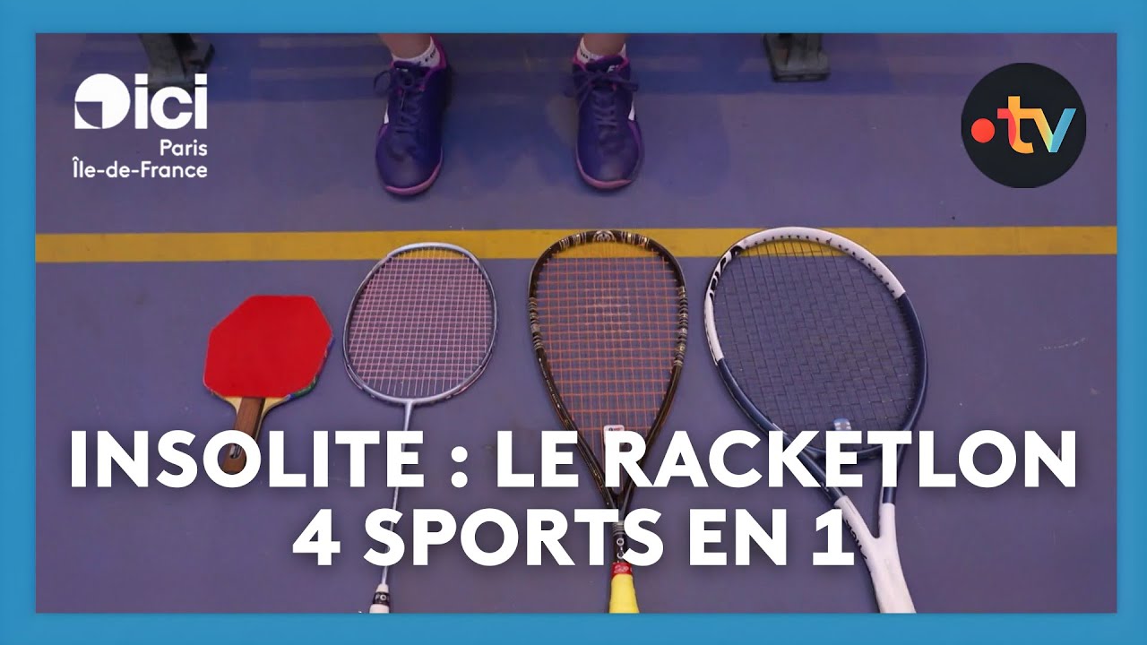 Racketlon : découvrez ce sport méconnu qui combine 4 disciplines