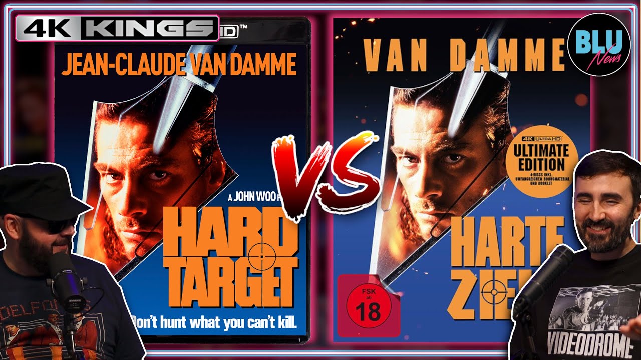 HARD TARGET 4K VS 4K | KINO LORBER 4K VS PLAION GERMANY | Who comes out on top? | 4K Kings