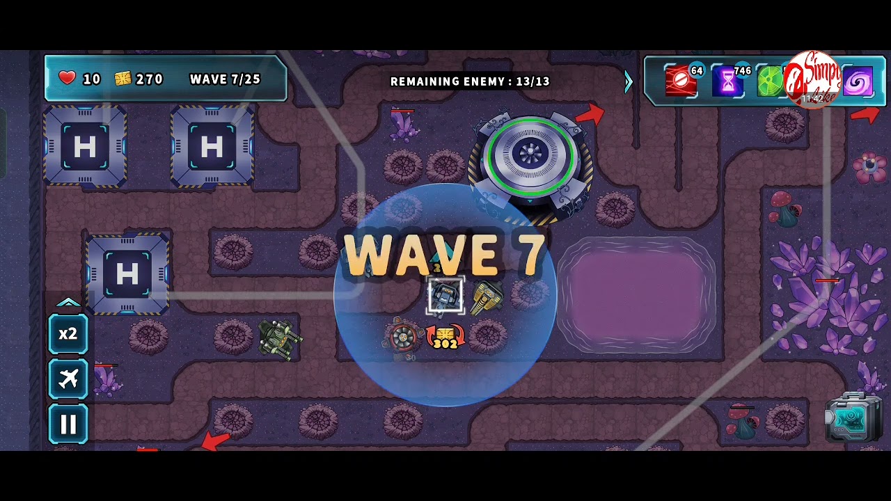 Tower Defense Rush Stage 447