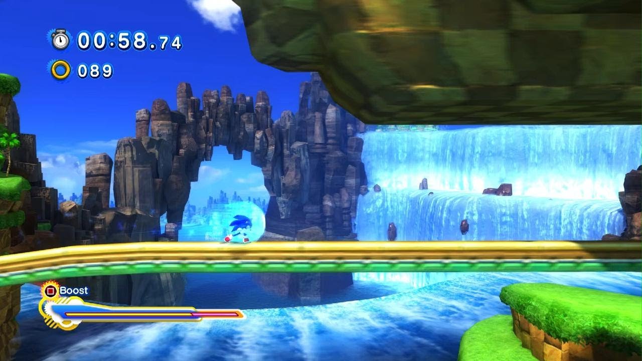 Sonic Generations' Green Hill act 2 in 