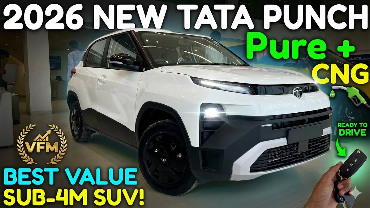 Tata punch pure plus cng . 2026 model Tata punch . 2026 Tata punch pure plus cng. 