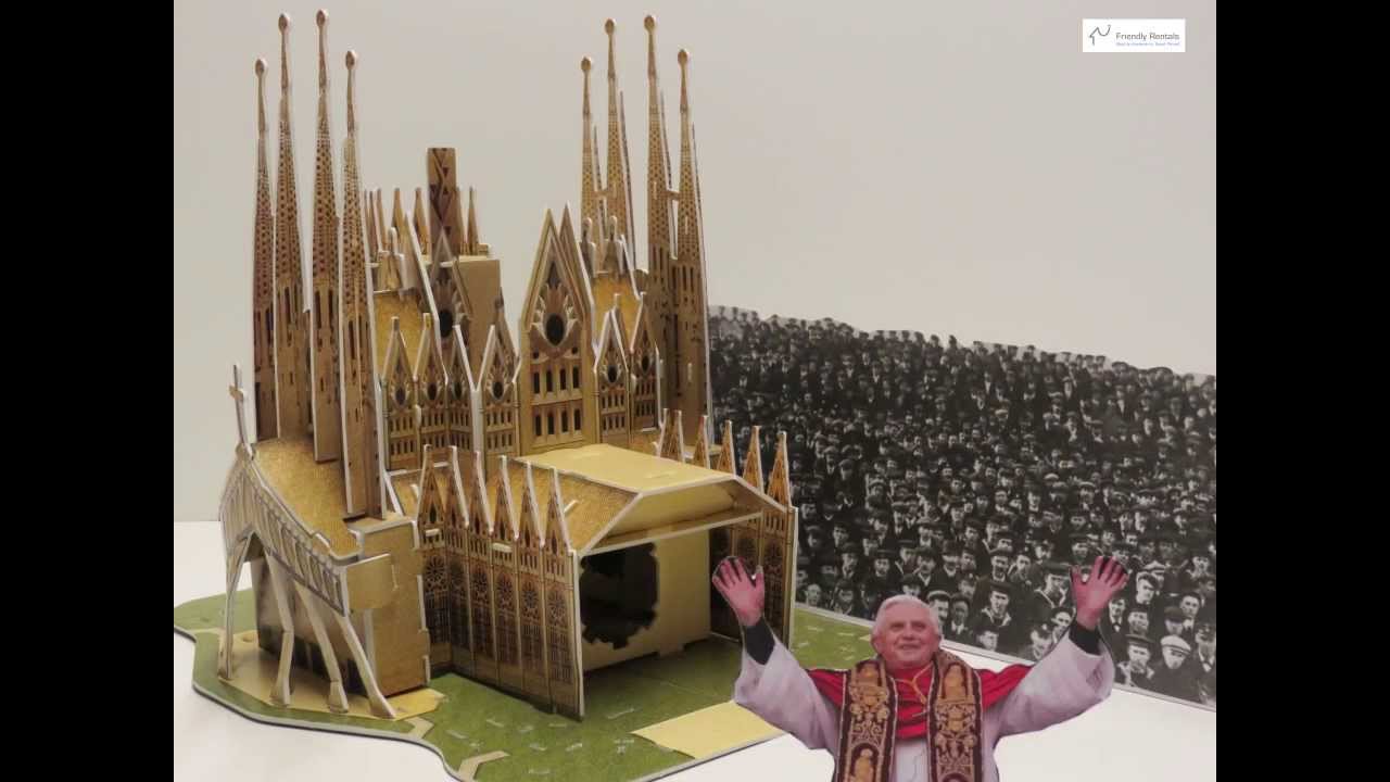 Sagrada Familia: The History in Stop Motion