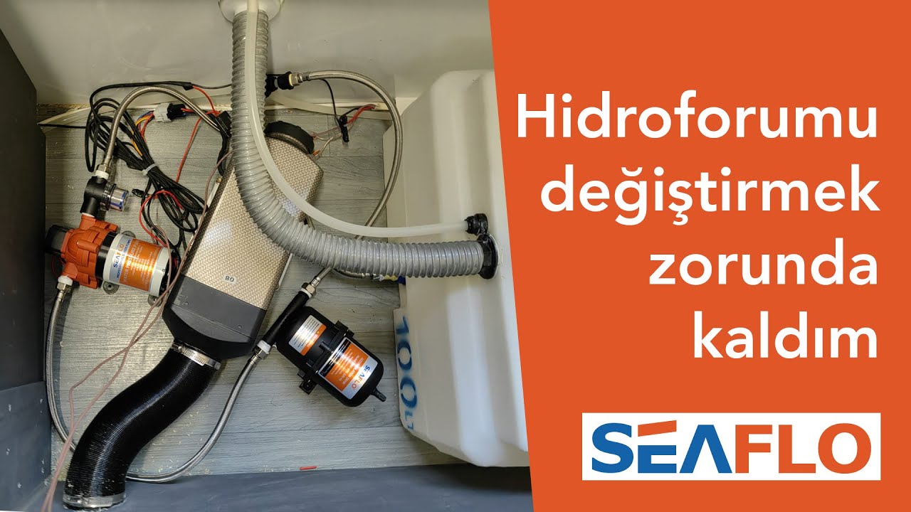 Karavana Seaflo Hidrofor ve Basınç Tankı Montajı