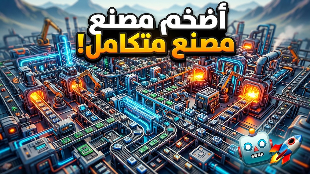 من خط إنتاج بسيط إلى أضخم مصنع متكامل! Steel Gullet