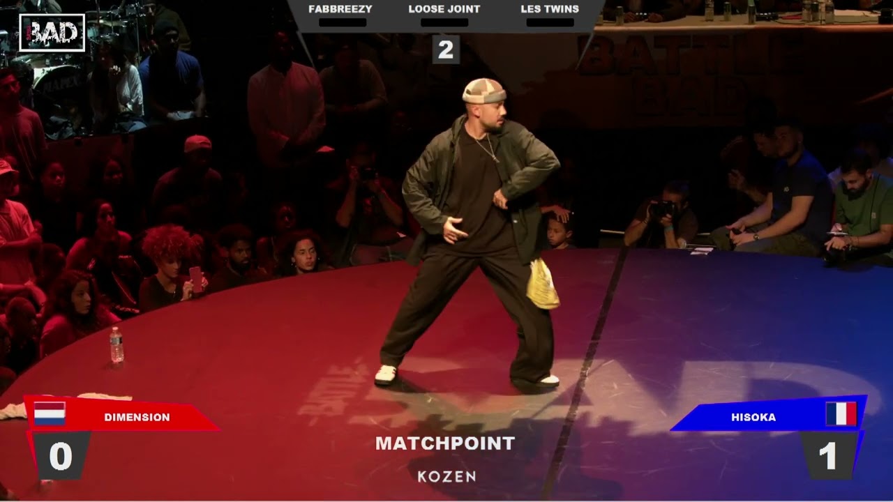 DIMENSION vs HISOKA - Battle BAD 2022 - HIP-HOP Top 16