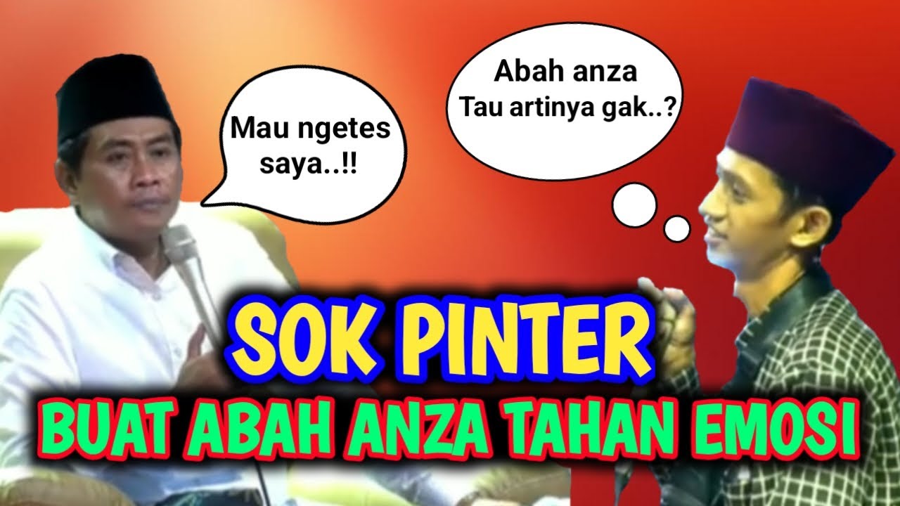 KH. ANWAR ZAHID TERBARU 2025 ! ABAH ANZA TAHAN EMOSI SAMA PEMUDA INI