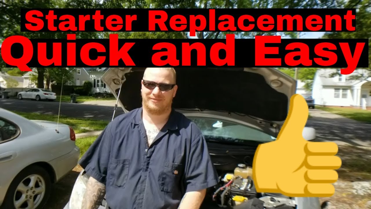 Chrysler Pacifica Starter Replacement (2004-2008) | How to Change a Starter the Easy Way