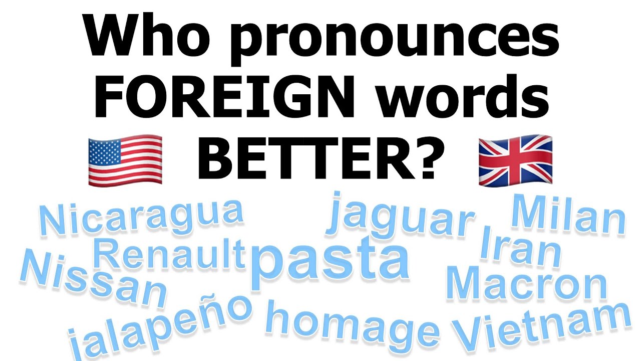 Кто правильно произносит иностранные слова, например PASTA? 🇺🇸 или 🇬🇧?