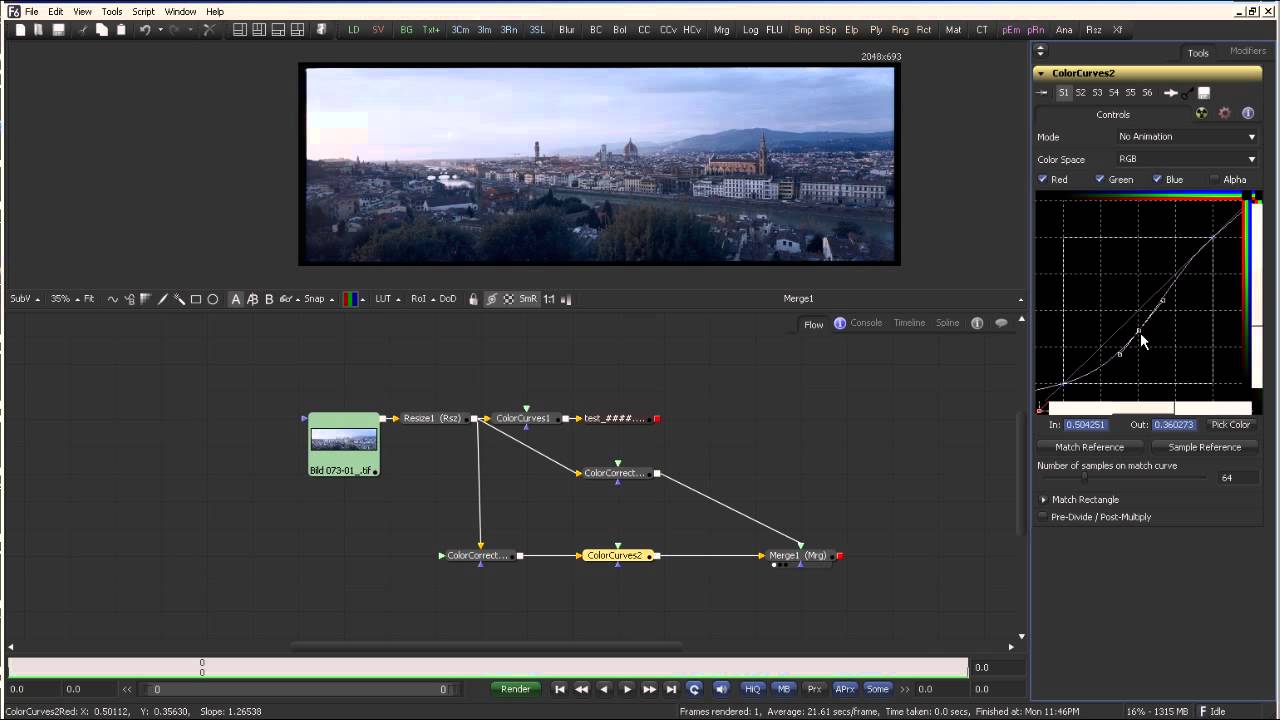 Основы использования eyeon Fusion для обработки и цветокоррекции фотографий. Альтернатива Photoshop.