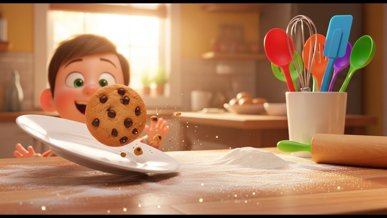 No dejes que se escape la galleta | Canci&oacute;n Infantil y Rima Educativa