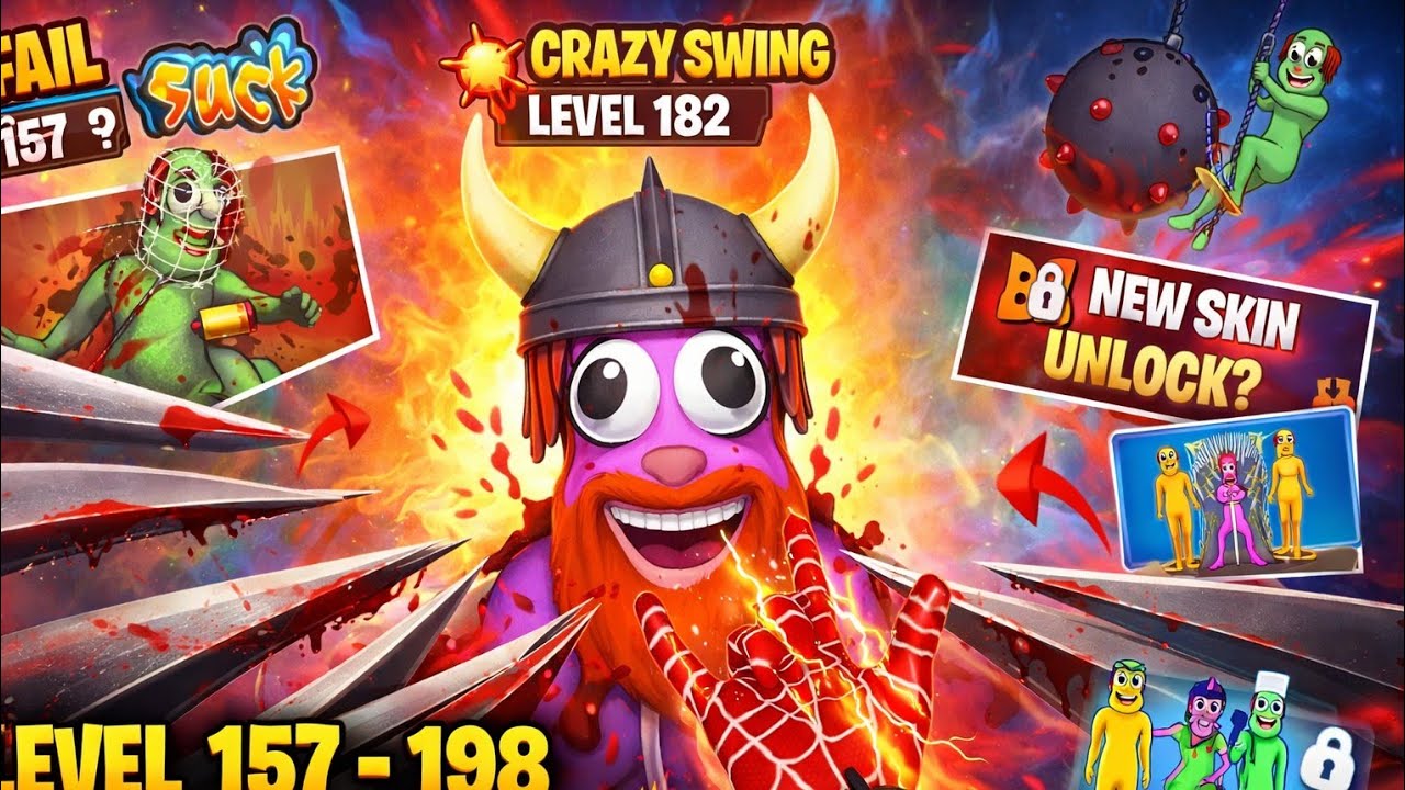 Annoying Spider Punch Game – Gameplay Walkthrough Part 2 All Levels 157–198 – Android GamePlay__😎💯