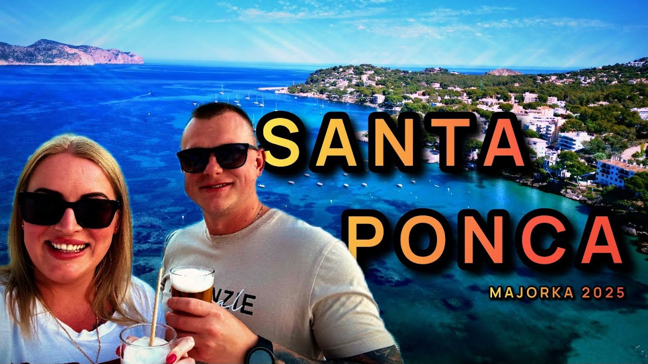 👉 Santa Ponca, Majorka 🌴 Nie słyszałeś o tym mieście? MUSISZ ZOBACZYĆ Nasze wakacje, Vlog