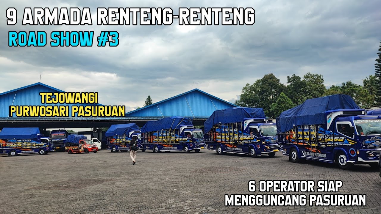 9 ARMADA SIAP MENGASPAL BERANGKAT MENUJU ROAD SHOW #3 TEJOWANGI PURWOSARI PASURUAN ‼️