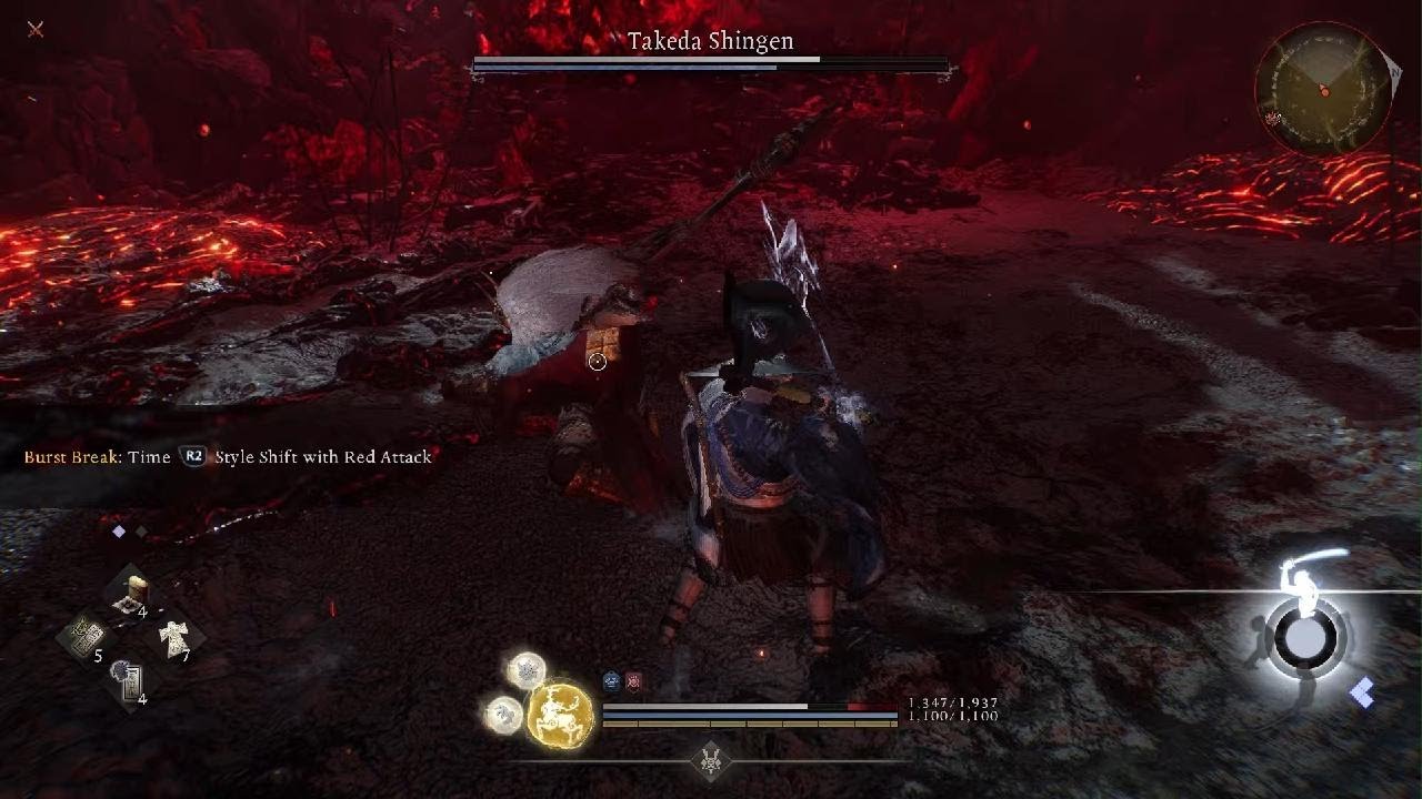 Nioh 3: Mitlet vs Takeda Shingen Crucible #2