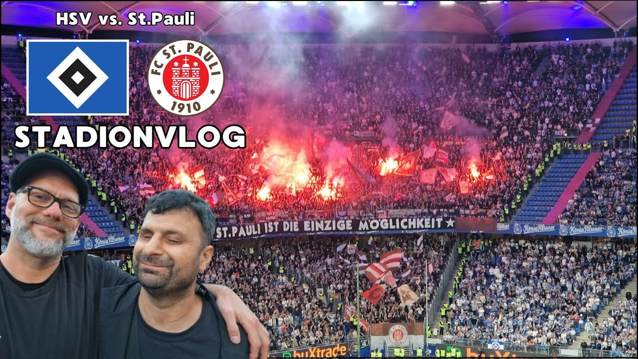 STADTDERBY | HSV vs. ST. PAULI | STADIONVLOG | Dźwigała & Hountondji ziehen&nbsp;den&nbsp;Stecker