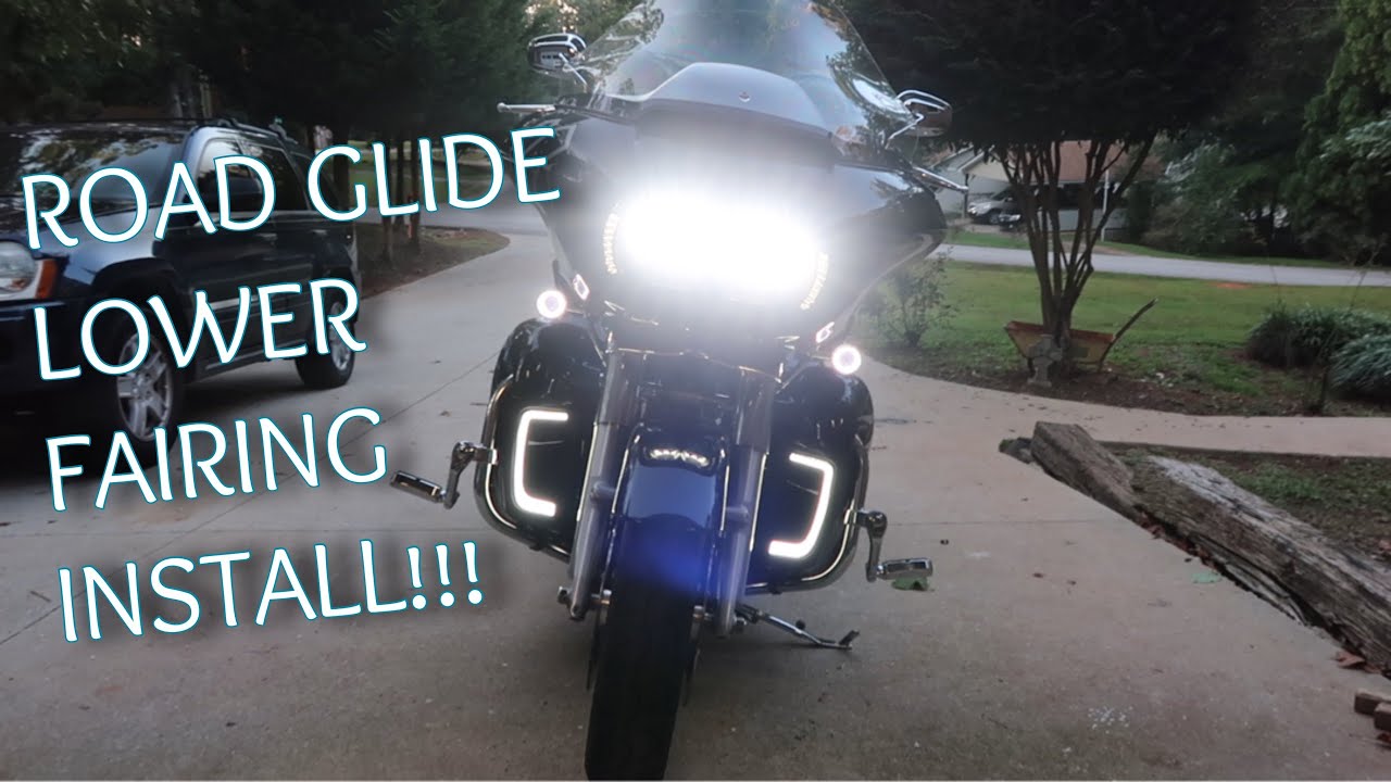 Установка нижнего обтекателя HARLEY DAVIDSON ROAD GLIDE — Amazon Budget Build Series