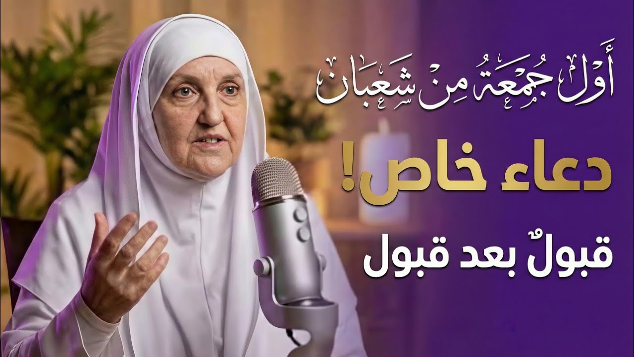 دعاءٌ خاص في أول جمعة من شعبان — قبولٌ بعد قبول إن شاء الله | الدكتورة هيفاء يونس