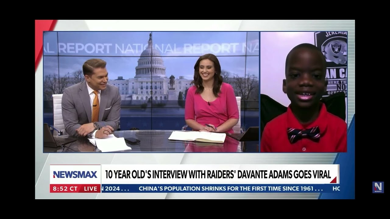 Jeremiah interview w/host Shaun Kraisman & Emma Rechenberg from Newsmax TV studios in MHTN 01.17.23
