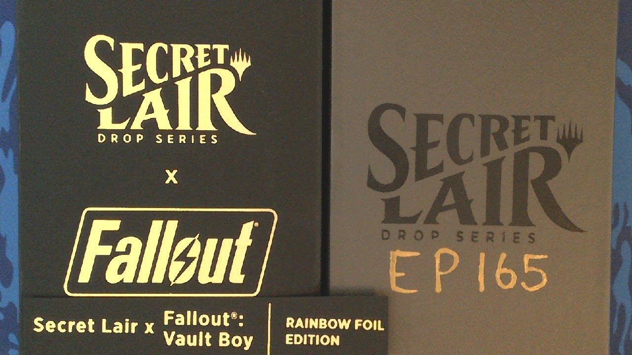 SECRET LAIR X FALLOUT&reg;: VAULT BOY Rainbow Foil Edition - Secret Lair Sunday 165 #fallout