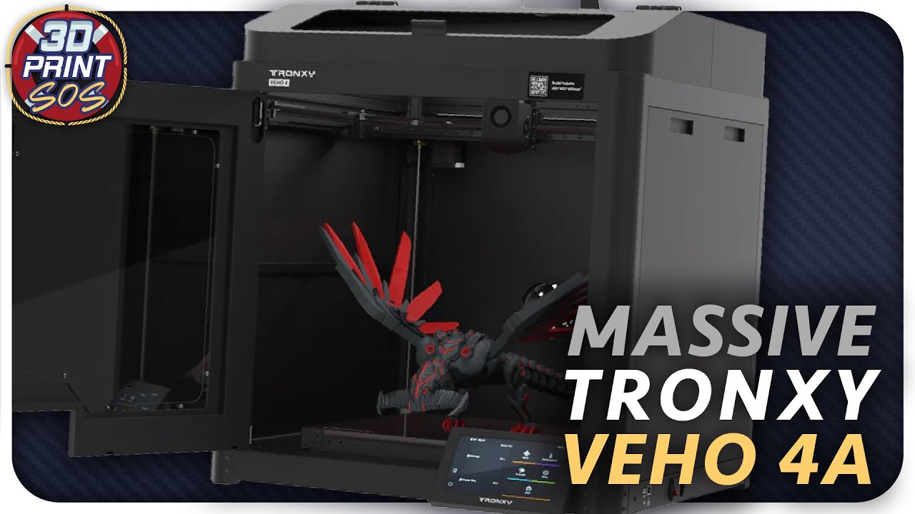 MASSIVE TronXY VEHO 4A - Unboxing and First Impressions - Live