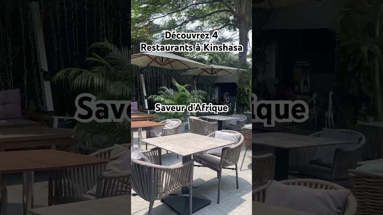 D&eacute;couvrez 4 Restaurants &agrave; #Kinshasa | Congo Food | Congolese YouTuber | Africancocktail