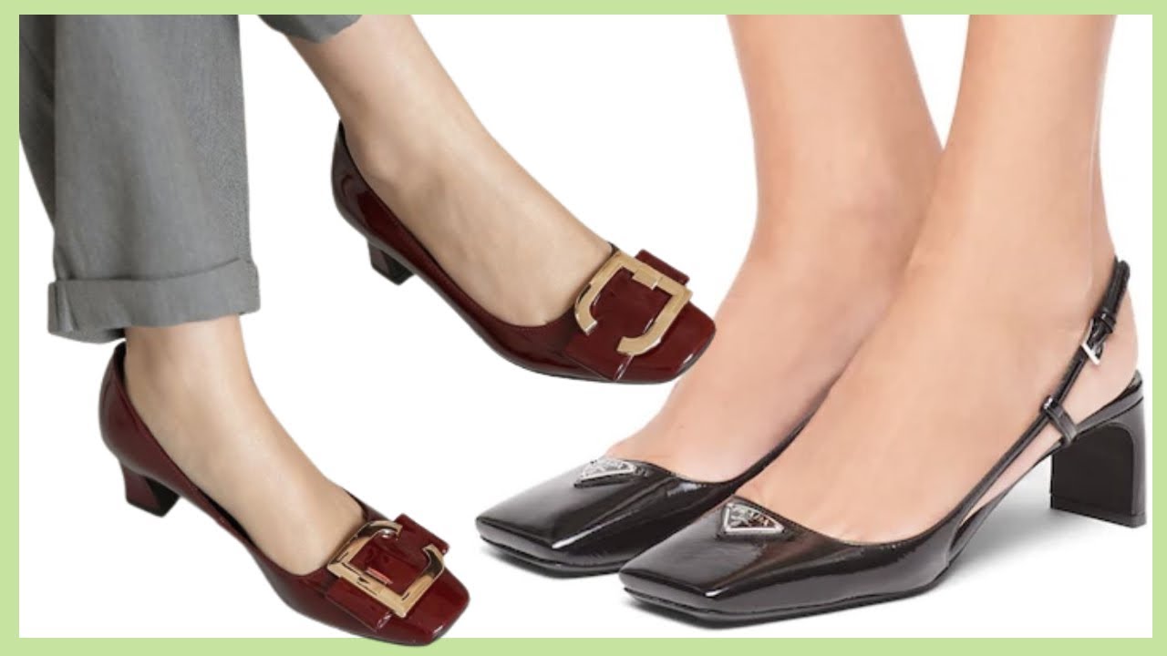 CALZADO MUJER COMODO de MODA 2022/ ZAPATOS SEÑORAS TACON BAJO COMODOS BONITOS y ELEGANTES CALZADO