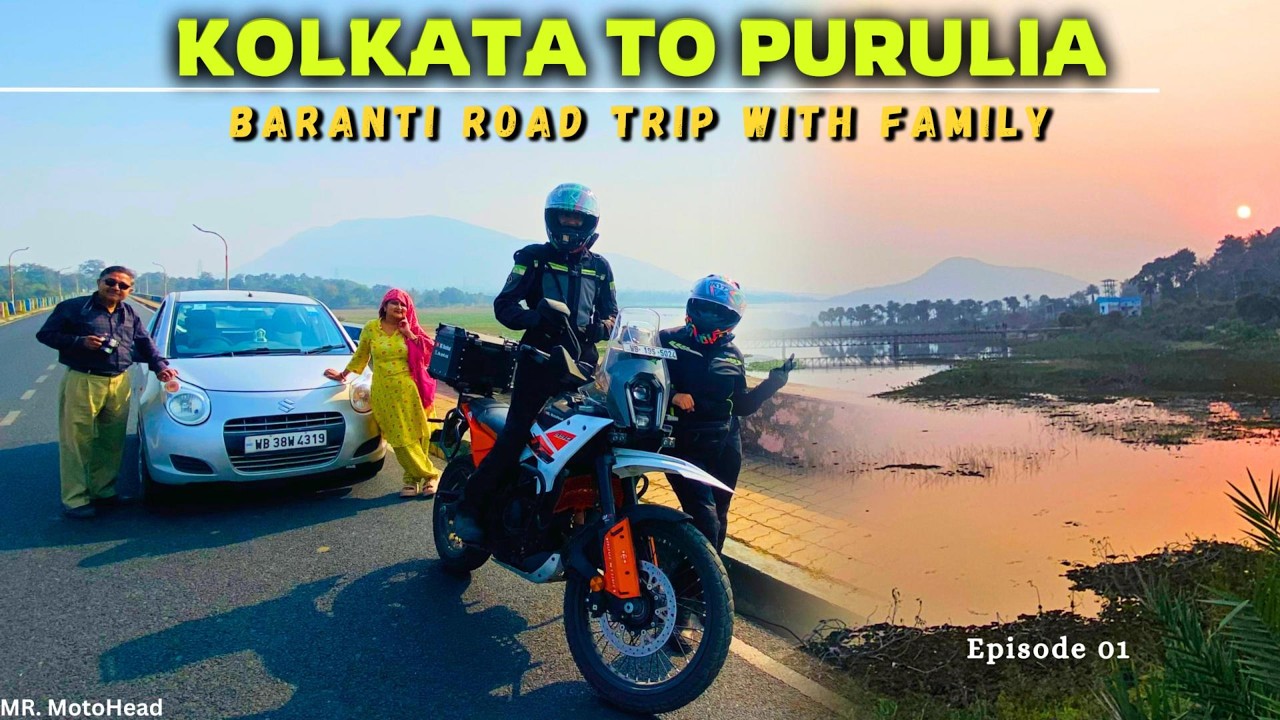 Kolkata To Purulia By Bike | Baranti Eco Resort | Weekend Destination Near Kolkata | Episode 01