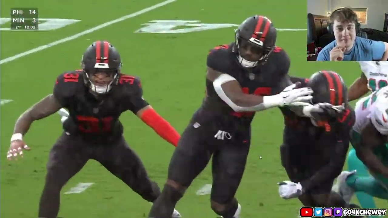 Kchewey Reacts to Dolphins VS Browns | NFL Week 7