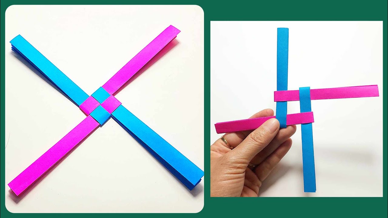 How to make paper a Pinwheel