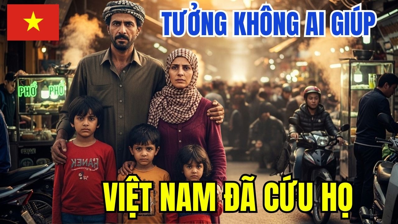 Gia Đình Ả Rập Đến Việt Nam Trong Tuyệt Vọng… Nhưng Điều Xảy Ra Sau Đó Khiến Họ Bật Khóc
