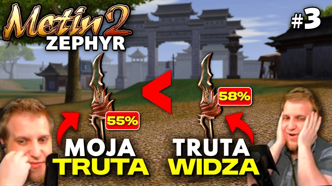 Metin2 Zephyr - Start Serwera - Moja Truta już nie jest TOP - Szczęście Widza - EQ pod Las #3