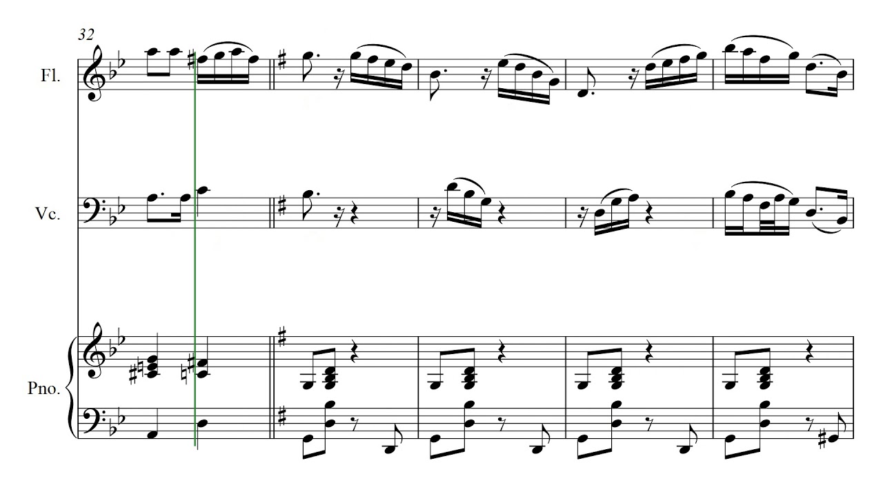 Por Una Cabeza for Flute - Piano Accompaniment