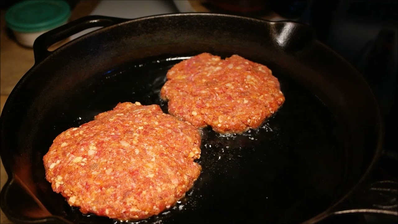 Spicy Hamburger Patties Hapa Style...