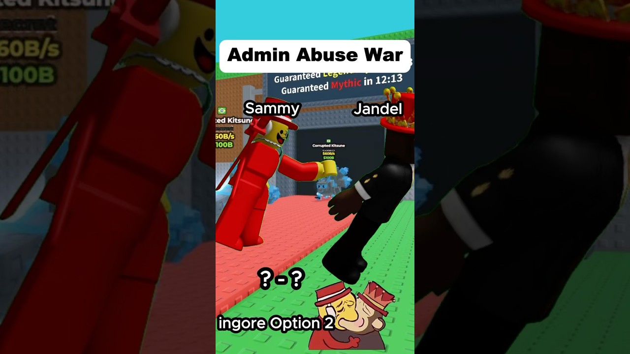Jandel Will Win Against Sammy in Roblox Admin Abuse War… Here’s Why 👀🔥