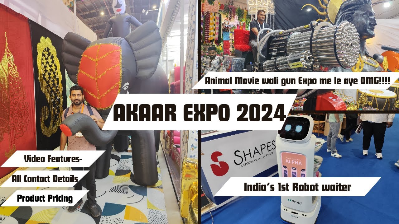 AAKAR Expo 2024|| Asia's Largest Exhibition on Hospitality, Catering & Tent Decor || Vlog