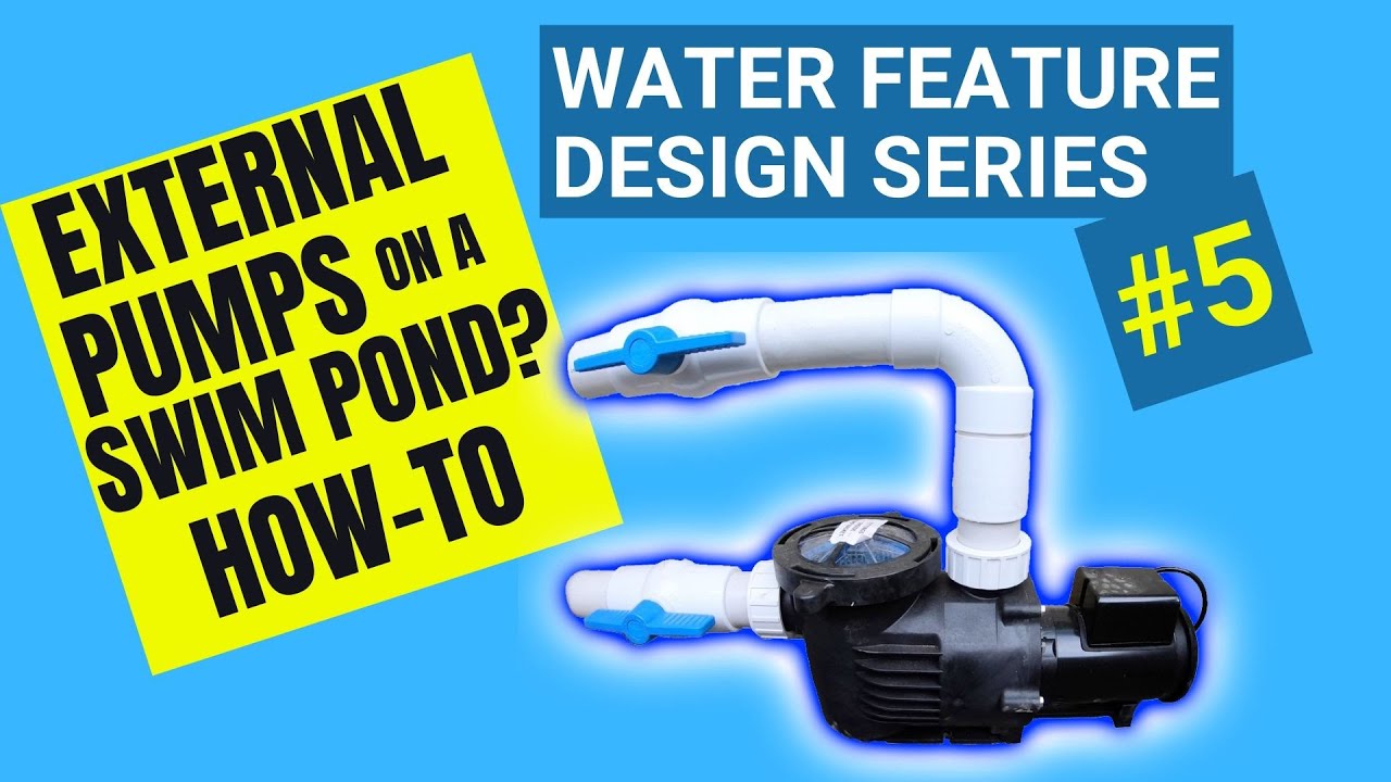 External Pond Pump Vault Setup | Water Feature Design Series 5