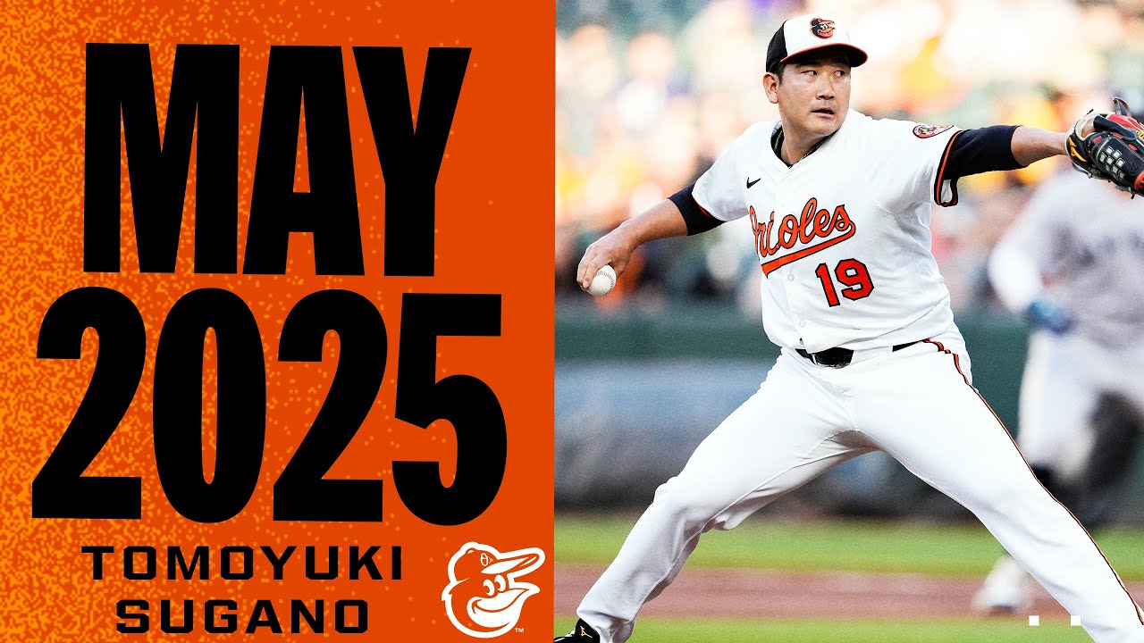 Tomoyuki Sugano has been a bright-spot for the Orioles! | May 2025 MLB highlights | 菅野智之ハイライト